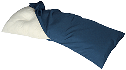 Body pillow w/ poly bun