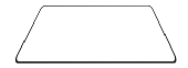 Trapezoid - Rounded Corner Trapezoid - Rounded Corner