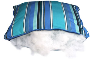 Throw pillow filling