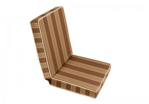 Fabric chosen: Sunbrella Davidson Redwood Sunbrella Davidson Redwood