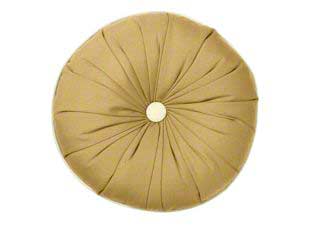 Designer round sunburst pillow