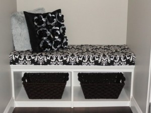 If your friend likes trendy fabrics or has a dedicated color scheme, you can choose one of Cushion Source's many new patterns to add a bit more pizzazz to the room. Black and white contrasts are tried-and-true and fit in with many modern designs.