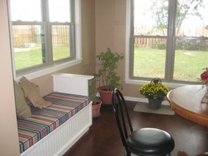 Kitchen cushions - Custom window seat cushions