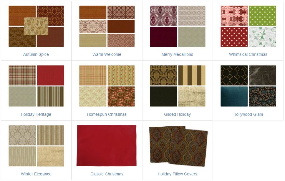 Coordinate your Christmas table runner with custom placemats, pillows and more Coordinate your Christmas table runner with custom placemats, pillows and more