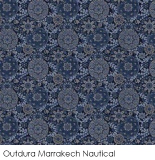 Neutral fabrics: Outdura Marrakech Nautical