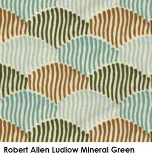 Robert Allen Ludlow Mineral Green fabric