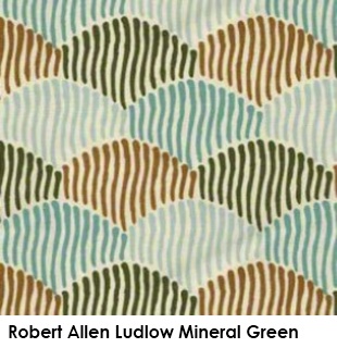 Robert Allen Ludlow Mineral Green fabric