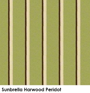 Sunbrella Harwood Peridot green fabric