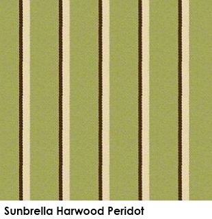 Sunbrella Harwood Peridot green fabric