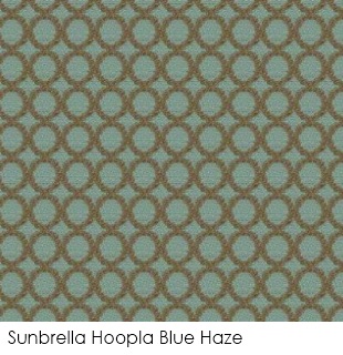 Neutral fabrics: Sunbrella Hoopla Blue Haze