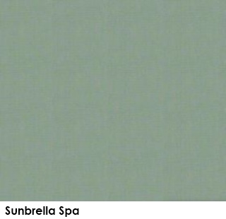 Sunbrella Spa gray green fabric