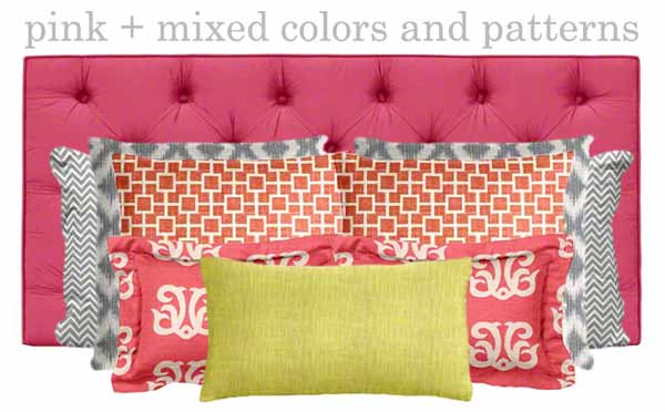 Pink with Mixed Colors and Patterns