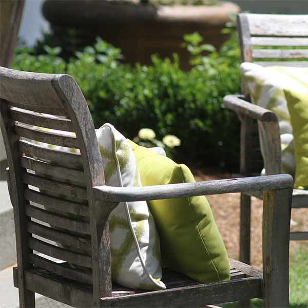 Modern Rustic Outdoor Seating