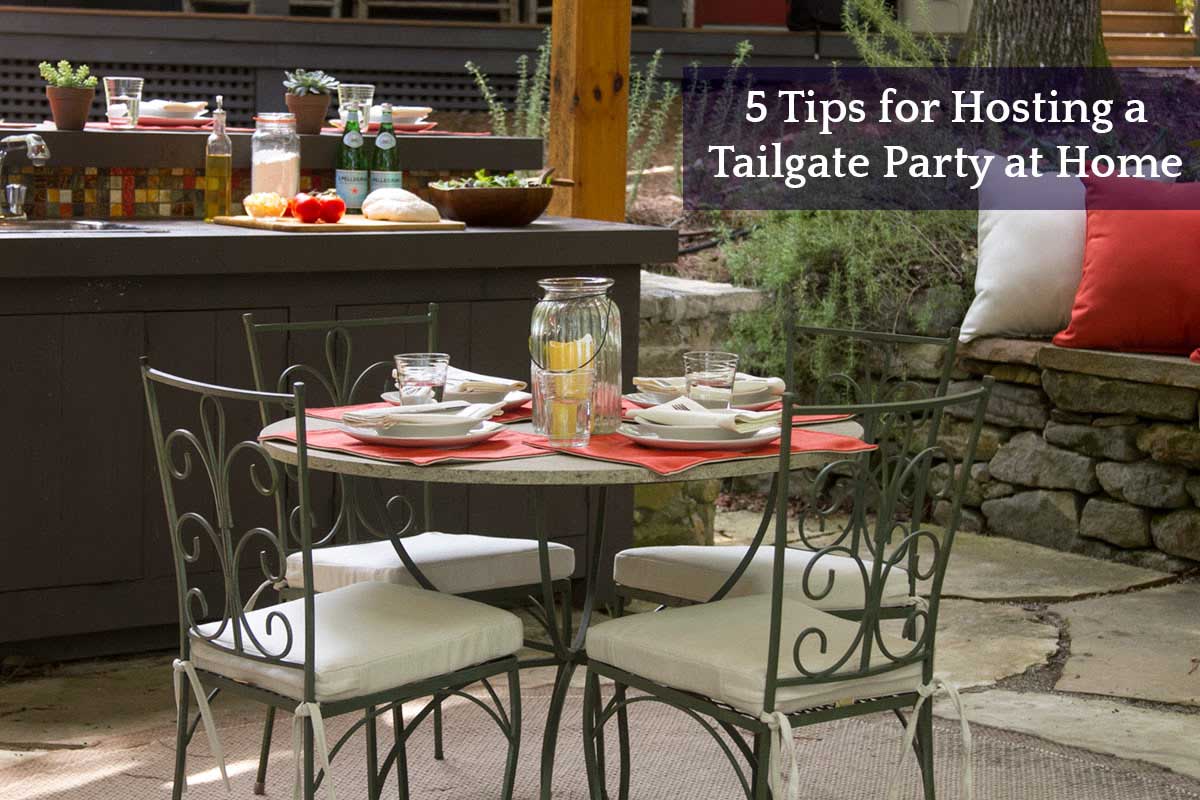 5 Tips for Hosting a Tailgate Party at Home