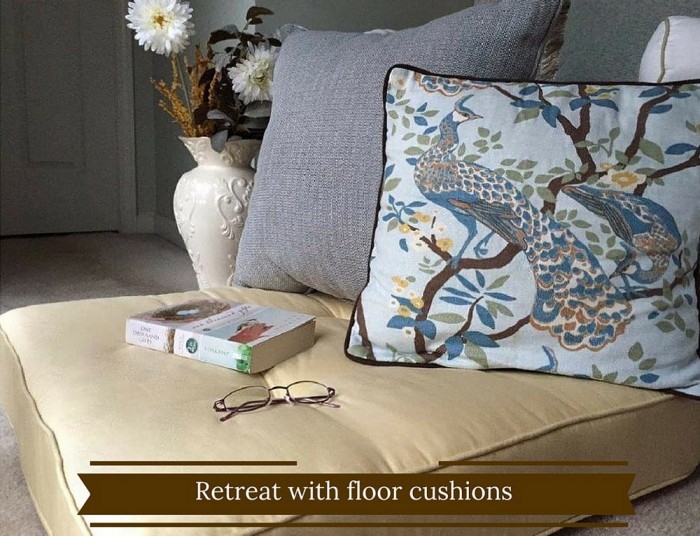 Floor Cushions for Reading Nooks