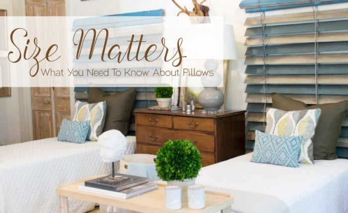 Size Matters: What You Need to Know About Pillows