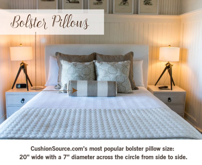 Best Uses for Bolster Pillows