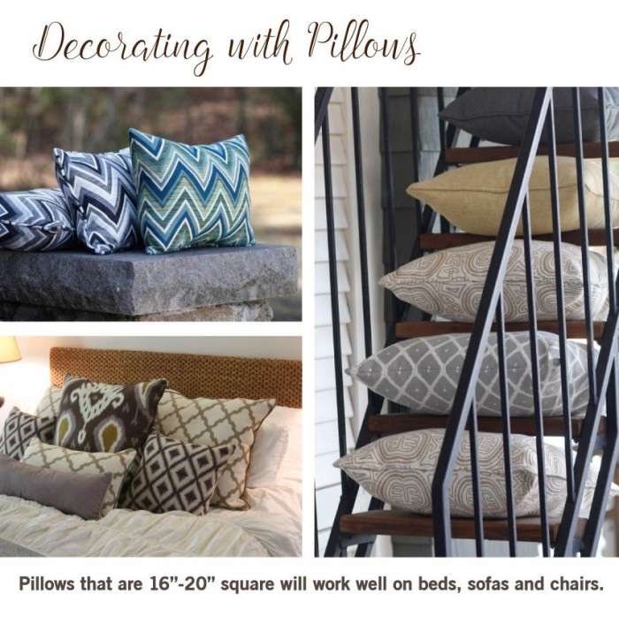 How to Decorate with Pillows