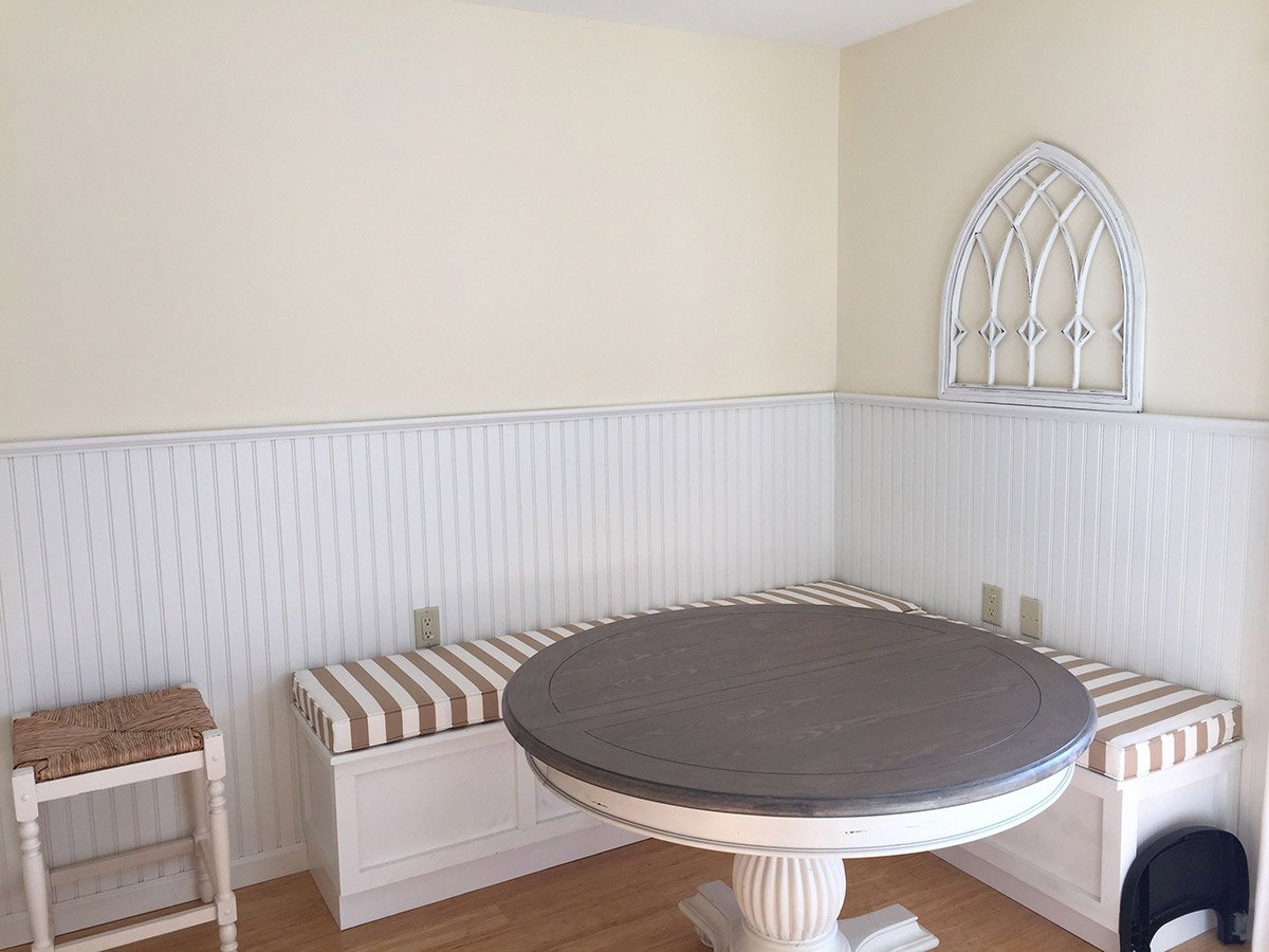 Farmhouse Style Banquette