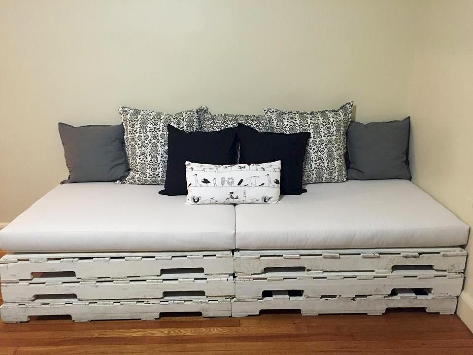 Indoor Pallet Sofa