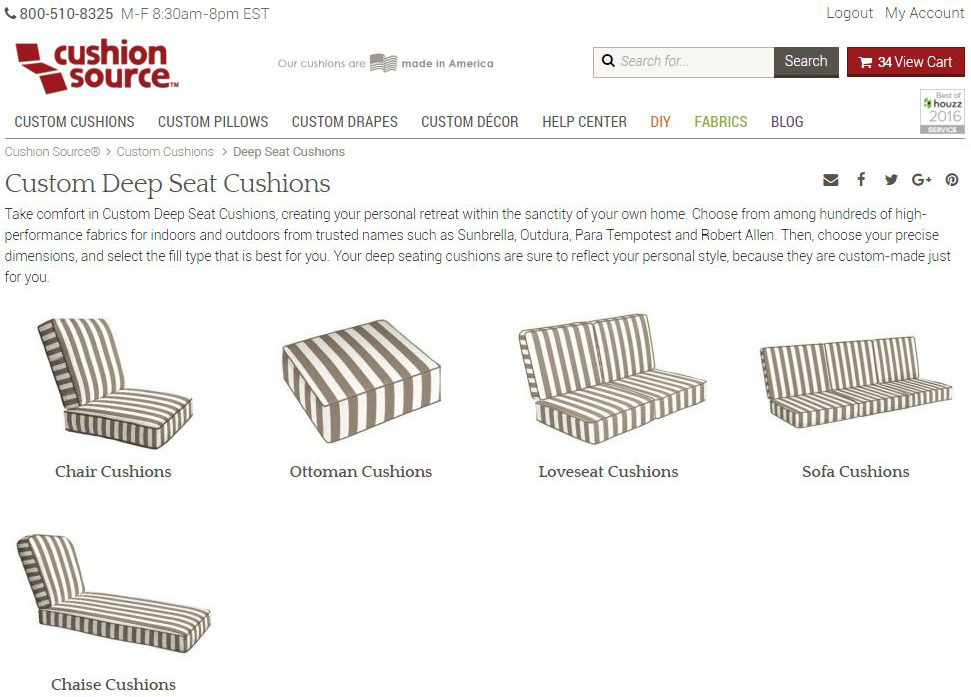 Deep Seating Products