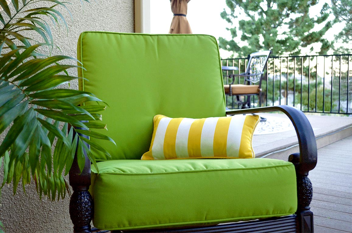 Sunbrella Macaw Deep Seating Chair Cushions