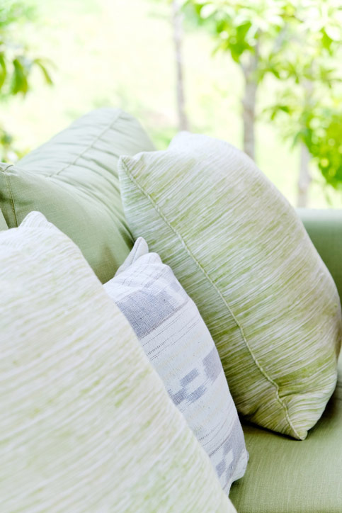 Celadon Green Pillows