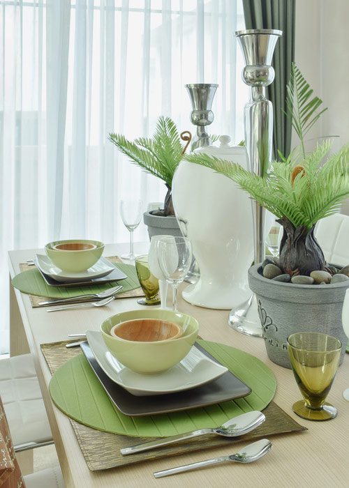 Celadon Green Placemats