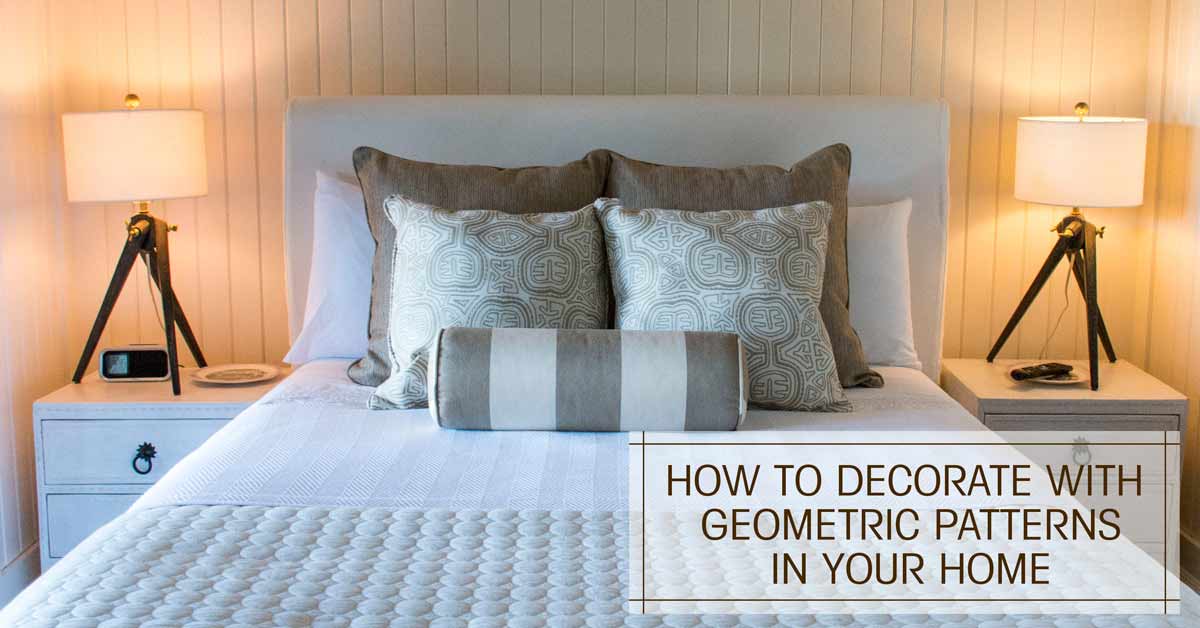 How to Decorate with Geometric Patterns